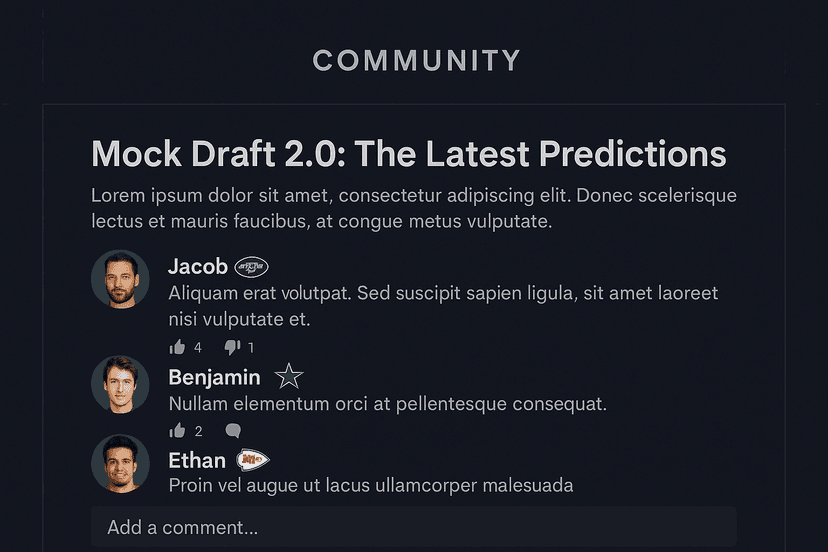Community Features preview