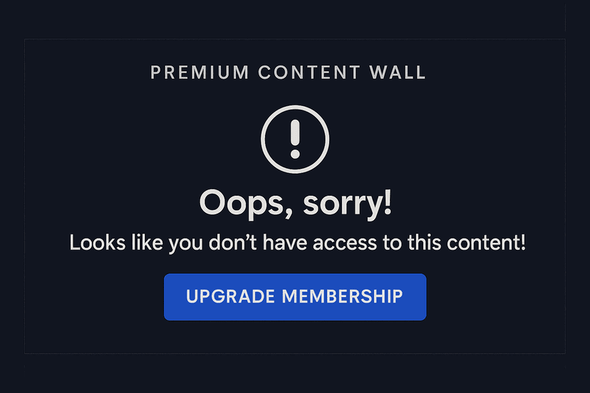 Premium Content Walls preview